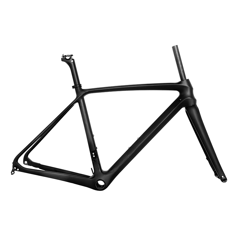 700Cx25C Flat Mount Disc Brake Carbon Road Bike Frame