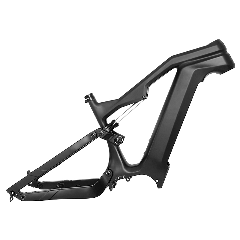 Full Suspension Carbon Fiber Fat EMTB Frame Fit Bafang Motor M620